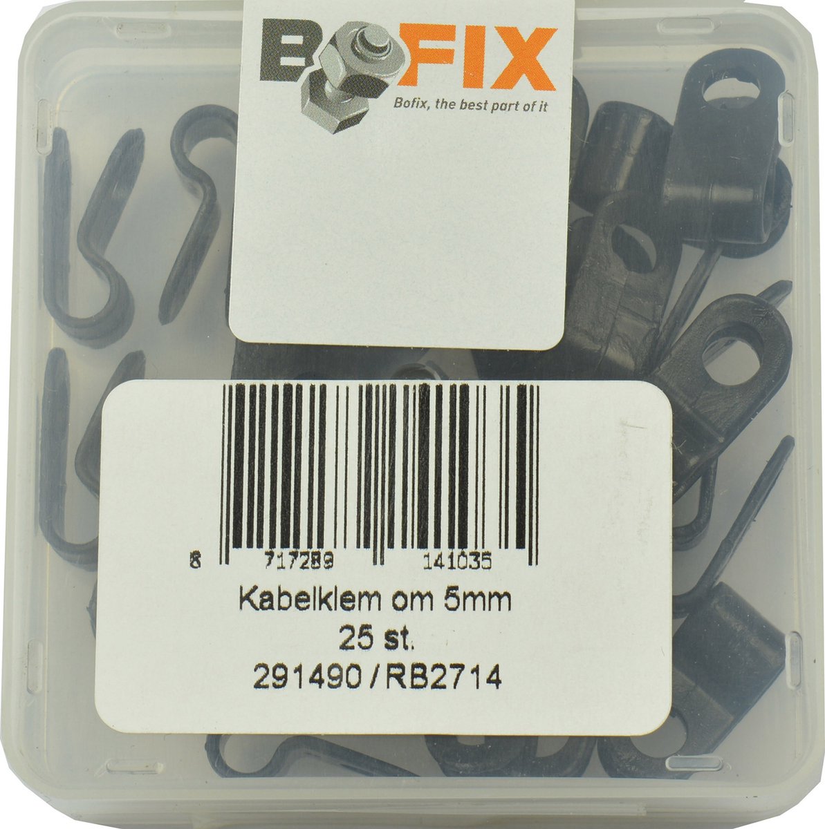 Bofix Cable Clamp à 5 mm (25e)