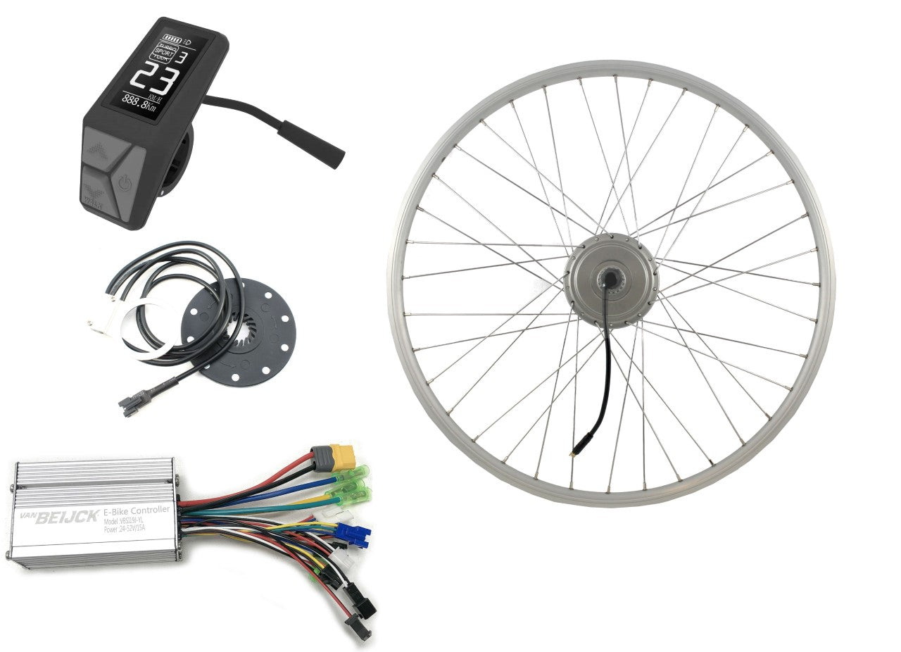 Van Beijck Kit de réparation de vélos électriques de Beijk pour le moteur de roue avant en argent (disque RELG)