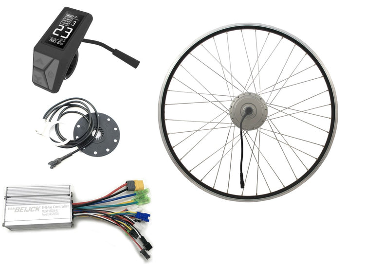 Van Beijck Kit de réparation de vélos électriques de Beijk pour le moteur de roue avant noir (bord de disque)