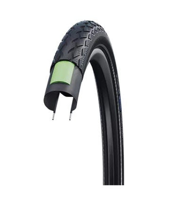 Schwalbe Tire Green Marathon Greenguard 28x1 5 8x1 3 8 (37-622) noir