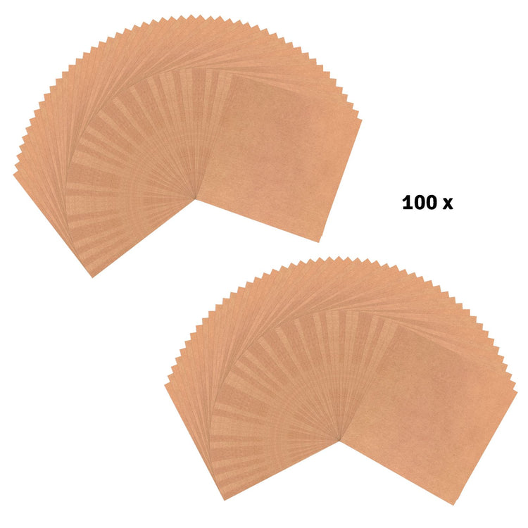 Vaessen creative • papier kraft 300g lisse 30,5x30,5cm 100x