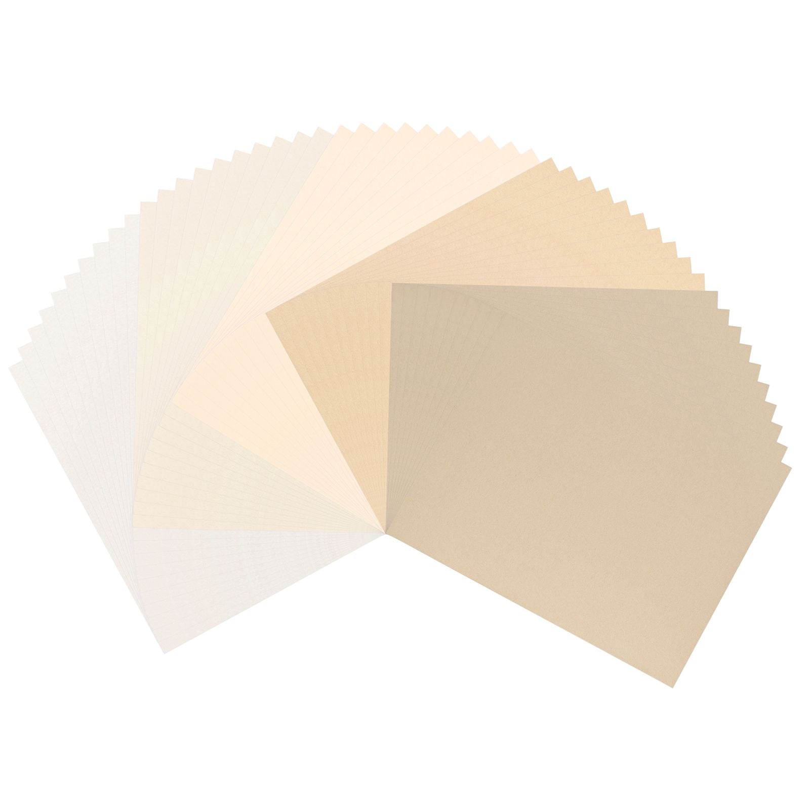 Vaessen creative • papier cartonné couleur kraft lisse 200g a4 50x