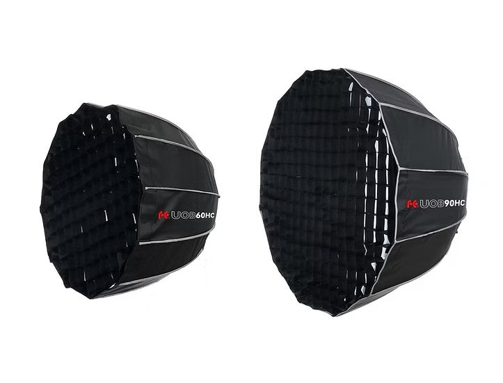 Octabox parabolique Falcon Eyes 90 cm uob-90hc avec nid d'abeille