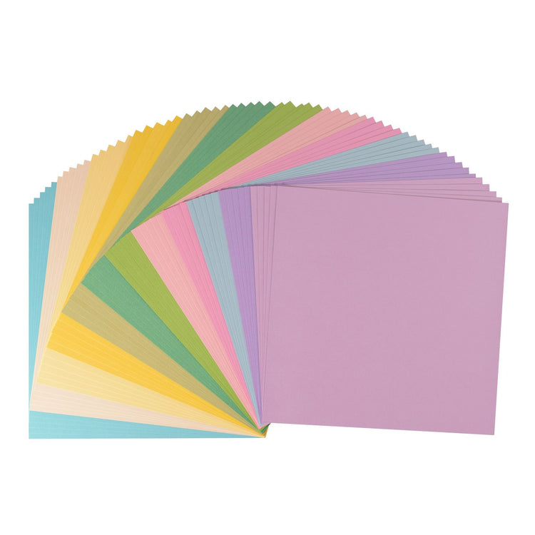 Florence • papier cartonné 216g lisse 30,5x30,5cm ressort 60x