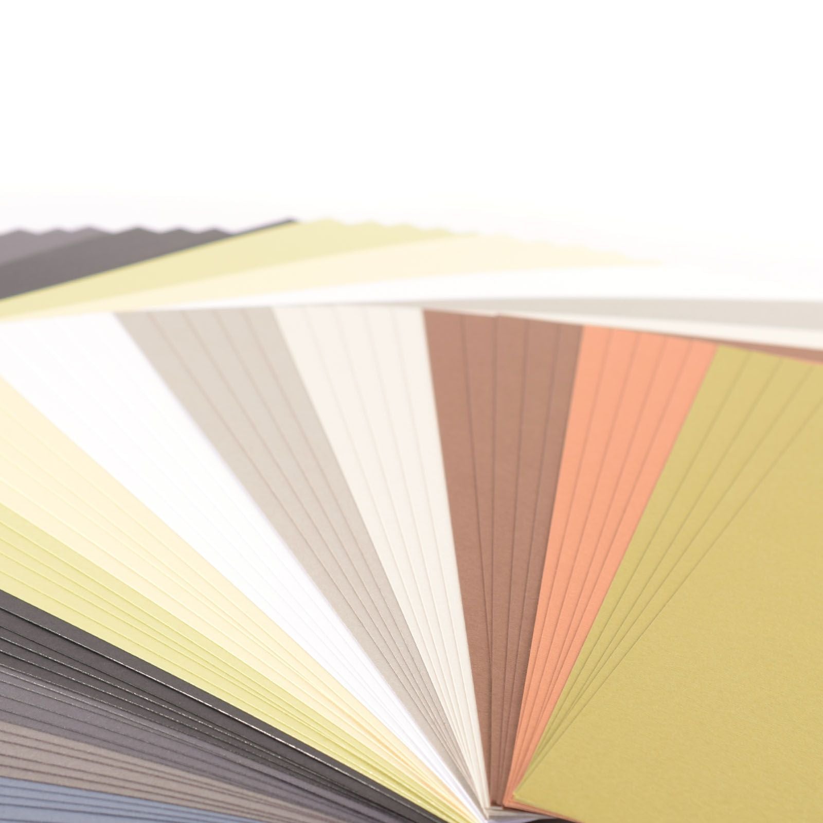 Florence • papier cartonné 216g lisse 30,5x30,5cm tons terre 60x