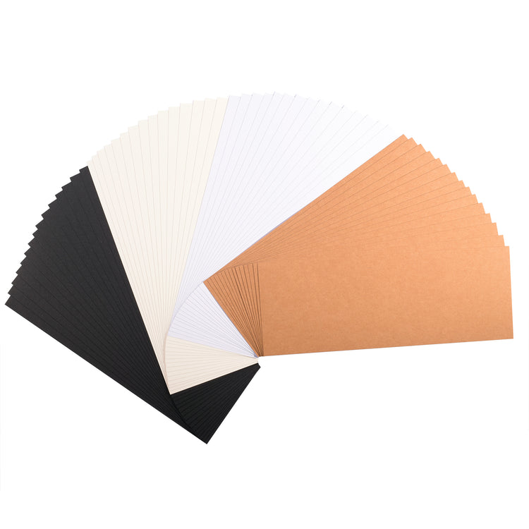 Florence • papier cartonné 216g lisse 11,4x30,5cm neutre 60x