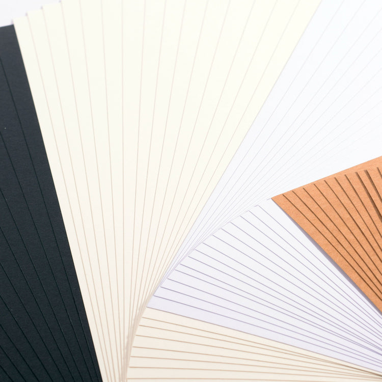 Florence • papier cartonné 216g lisse 11,4x30,5cm neutre 60x