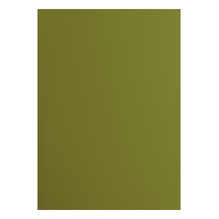 Florence • papier cartonné 216g lisse a4 olive 10x