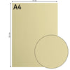 Florence • papier cartonné 216g lisse a4 pudding 10x