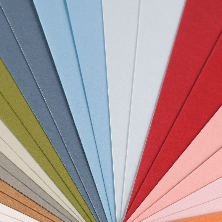 Florence • papier cartonné 216g lisse a4 couleurs scandinaves 24x