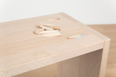 Couvercles de trous de vis Wolfcraft | pour gabarit d'infiltration | ø9,3x46mm | 12 pièces - 2928000