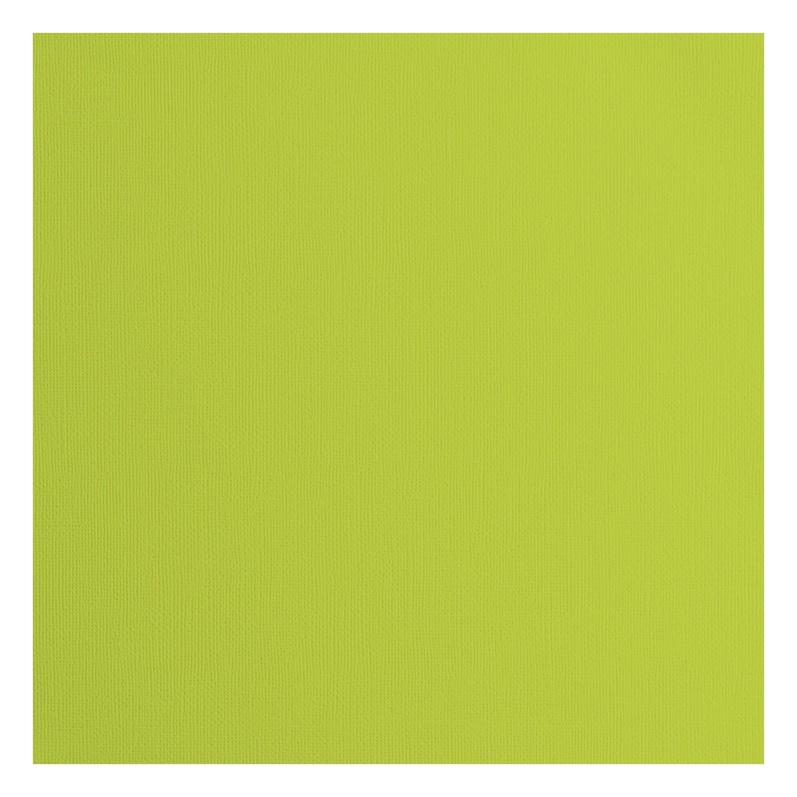 Florence • papier cartonné 216g texture 30,5x30,5cm citron vert 20x