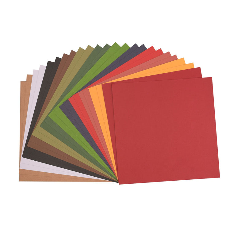 Florence • papier cartonné 216g texture 30,5x30,5cm multipack Noël 24x
