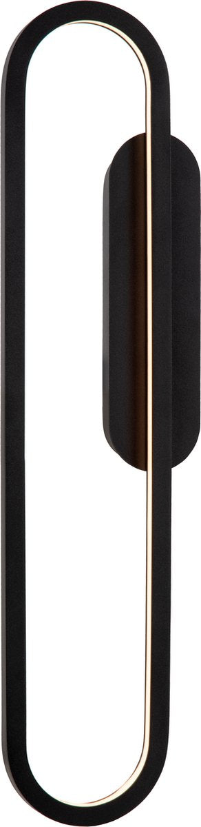 Lucide thelma - applique - LED dimmable - 1x24w 2700k - noir