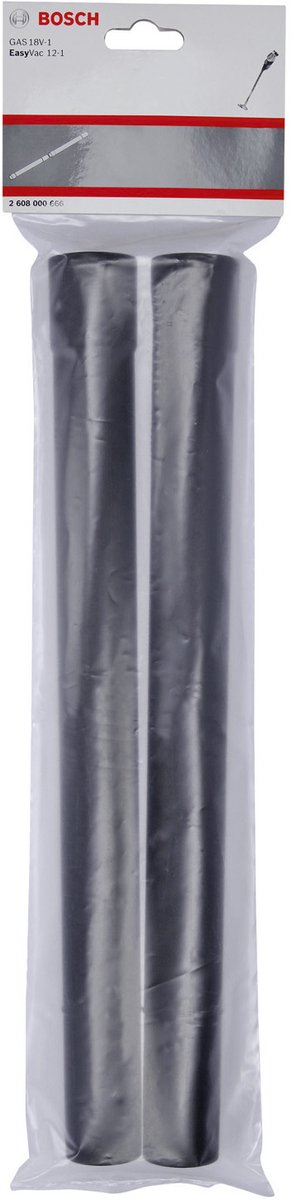 Accessoires Bosch 2608000666 tube d'aspirateur, 32 mm, 0,37 m, pour gaz 18v-1, easyvac 12, universalvac 18