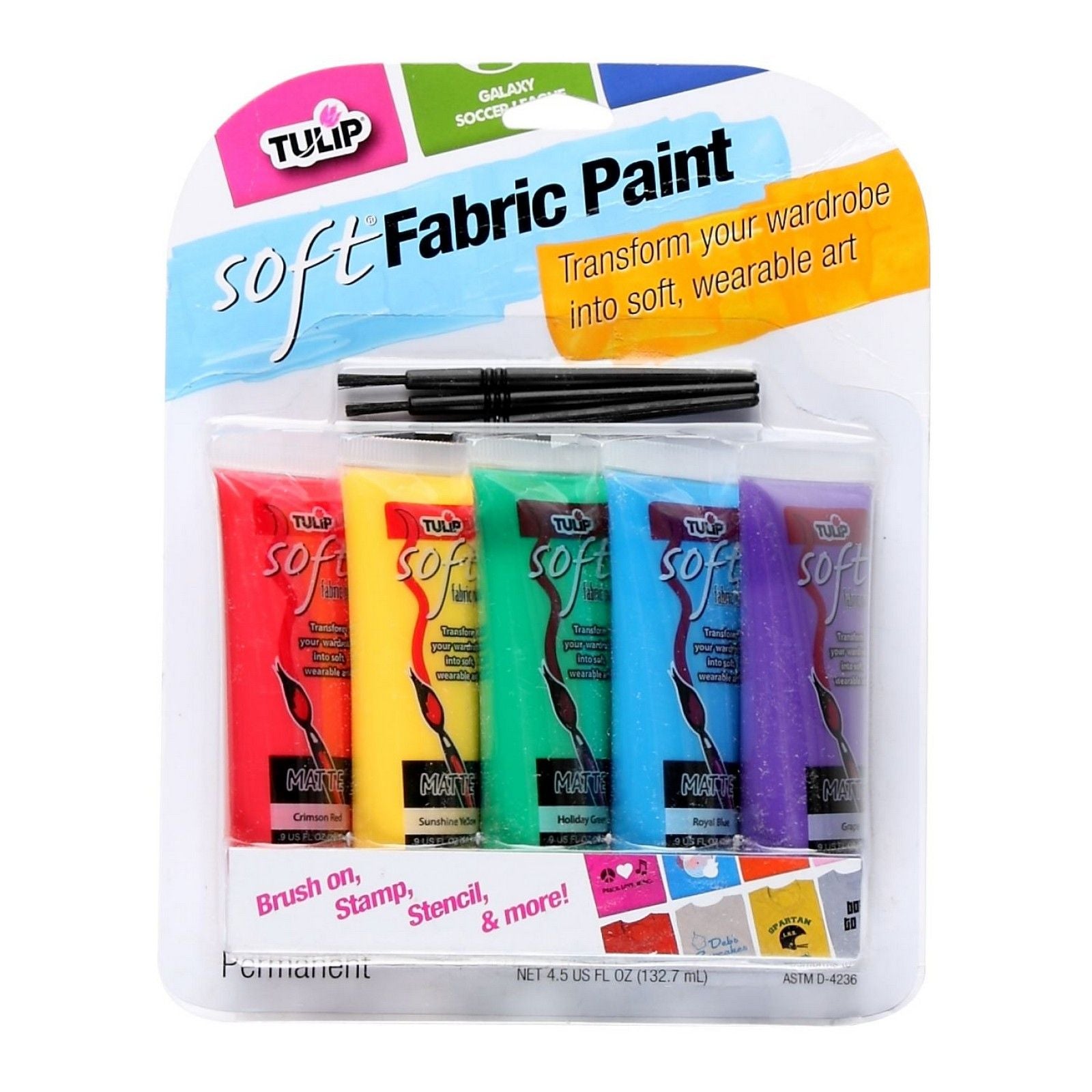 Tulipe • peinture textile 132,7ml 5pcs.