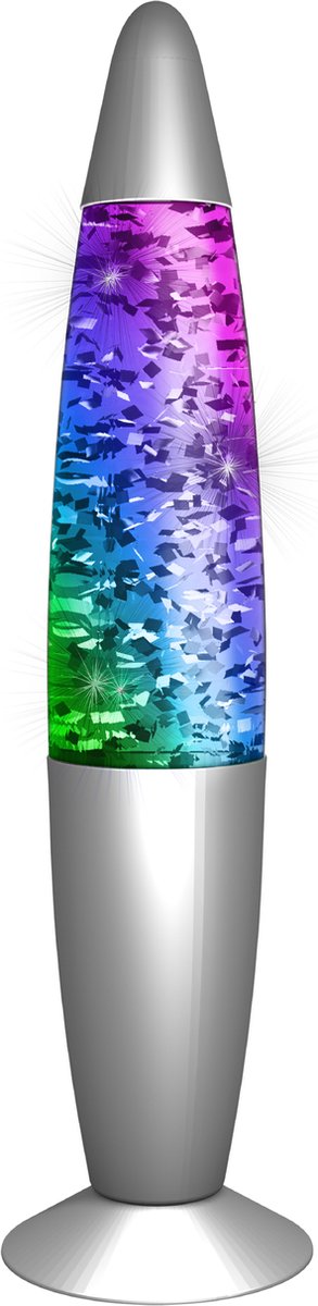 Lampe à lave à lumières amusantes pour fête, LED à paillettes, changement de couleur