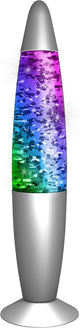Lampe à lave à lumières amusantes pour fête, LED à paillettes, changement de couleur