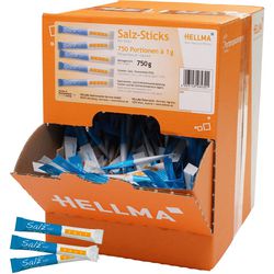 Bâtonnets de sel Hellma 750 pièces de 0,2 g