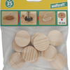 Plaques coniques Wolfcraft | ø35mm | 10 pièces - 2944000
