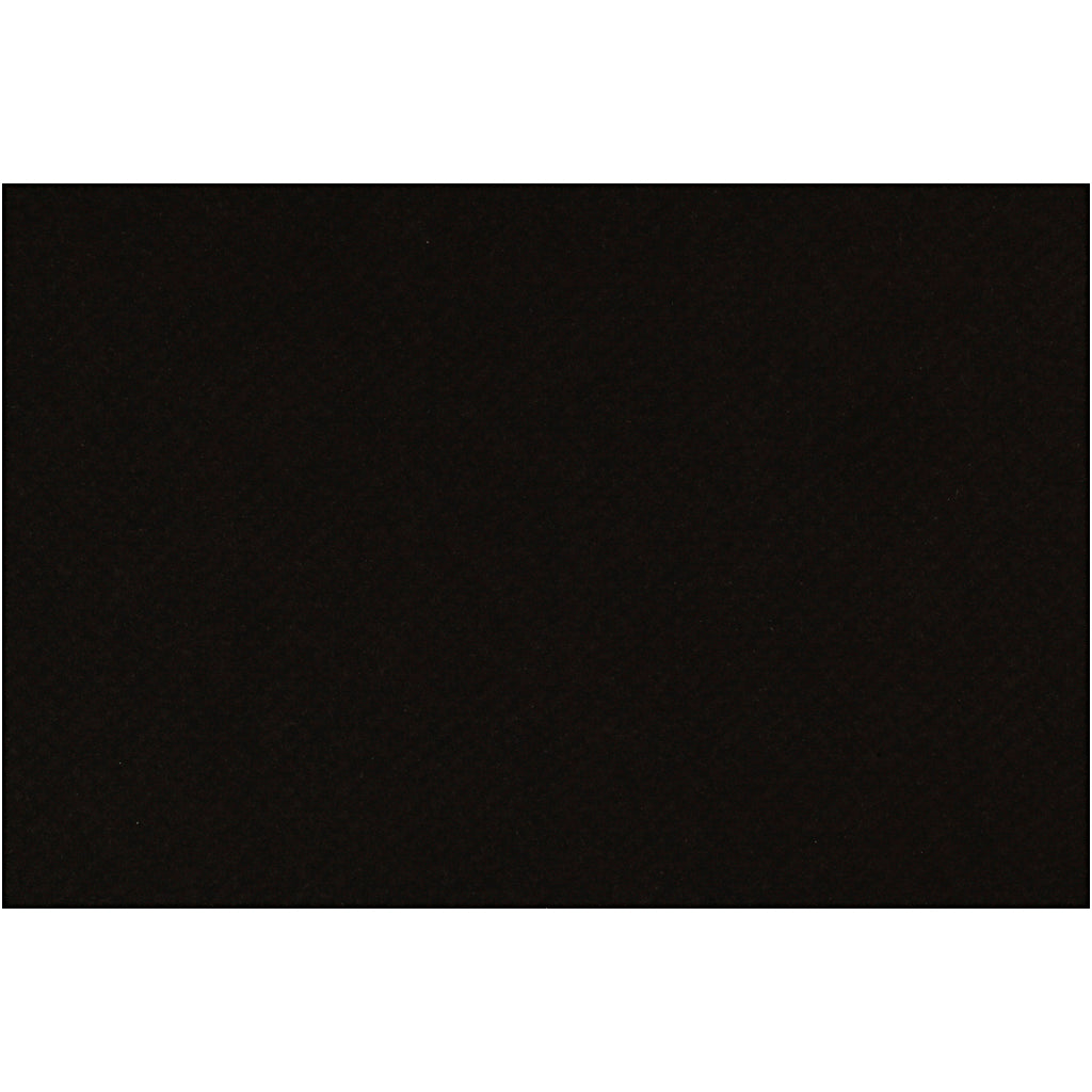 Creativ Company Frans Karton, A4, Vel 210x297 mm, 160 gr, noir, 1 feuille