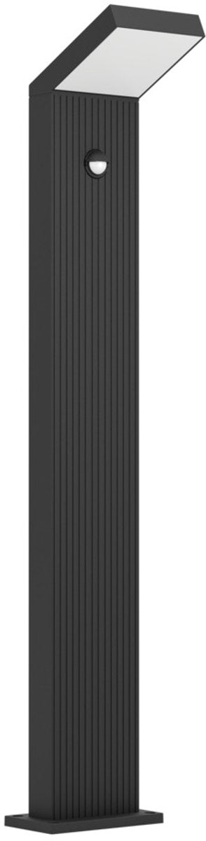 Lampe sur pied Eglo grottazzolina extérieur - capteur - LED - 80 cm - couleur lait noir