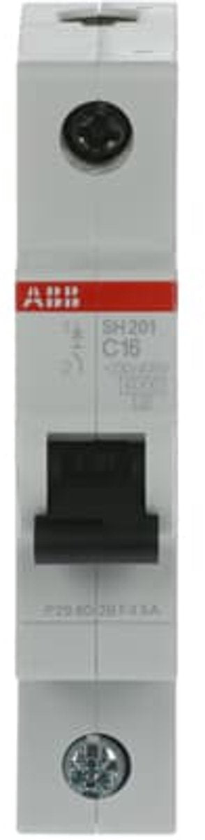 Disjoncteur d'installation Busch-jaeger abb 1 pôle 16a - sh201-c16 - type c