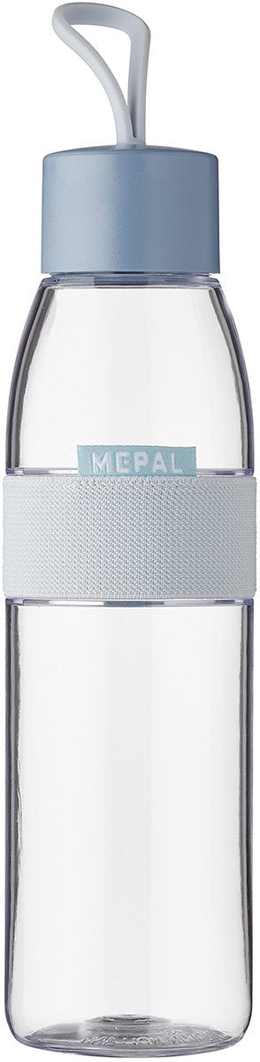 Ellipse de bouteille d'eau mépale - 500 ml - bleu nordique