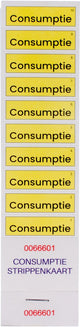 Chèques consommation Kangaro - 5 x 21 cm - rétractables en 5 blocs - k-701140