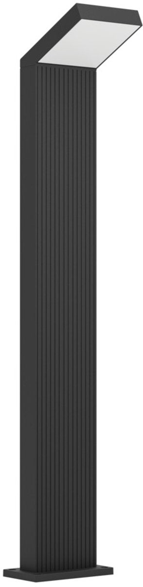 Lampe sur pied Eglo grottazzolina extérieur - LED - 80 cm - couleur lait noir