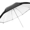 Falcon Eyes Flutsparaplu Urn-T86TSB1 Diffuse blanc + Silver Black Cover 216 cm