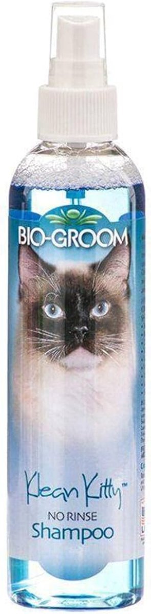 Bio-groom - klean kitty - shampoing chaton sans rinçage - sans rinçage - ingrédients naturels - 236ml