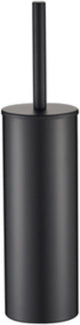 Brosse WC Plieger Vigo - Brosse WC - Brosse WC avec support - Modèle sur pied - Sans perçage - Garantie 10 ans - Noir mat