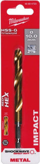 Accessoires Milwaukee perceuse à métal onde de choc hss-g ti. 11mm -1pc - 48894725