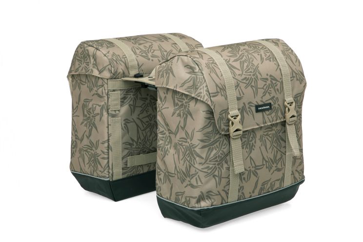 Nouveau sac de vélo LOOXS Alba Double - MIK Luggage Rider - Water -Polyester-Polyester - 42L - Bamboo Black