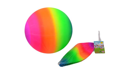 Boule arc-en-ciel amusante en plein air, 20 cm