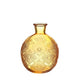 Idées 4 saisons vase bologne ocre ø9,5xh12cm