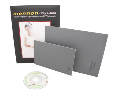 Falcon Eyes Gray Cards 1x A5, 1x 10x15 + CD d'instruction