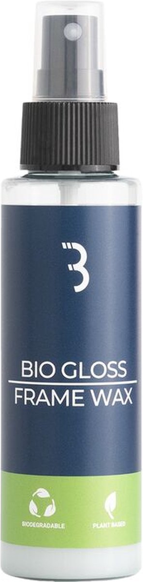 Cire de cadre biogloss pour cyclisme Bbb - cire végétale dans un flacon pulvérisateur pratique - cire de protection pour cadre - prête à l'emploi - 100 ml - btl-265