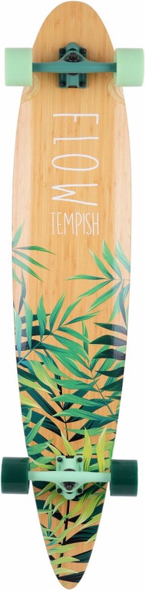 Tempish – flow longboard xl – 46 pouces 117 cm – longboard dancing carving – trucks lisses à pont flexible