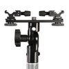 Support inclinable Falcon Eyes Twin Mount + 2 x Hot Shoe CLD-14A