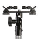 Support inclinable Falcon Eyes Twin Mount + 2 x Hot Shoe CLD-14A