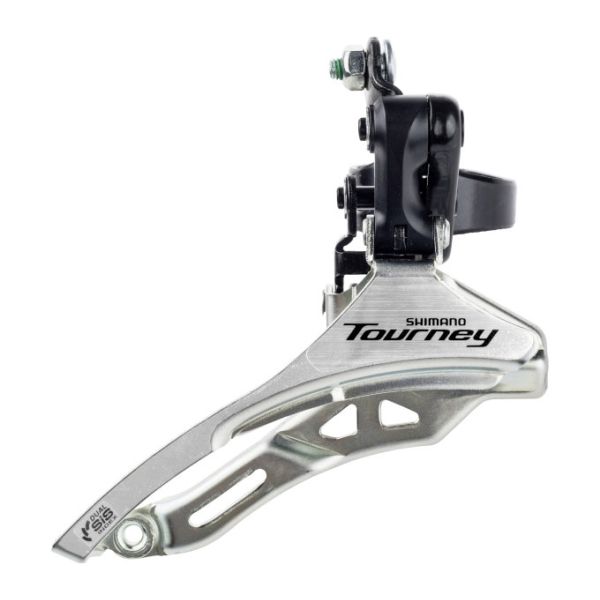 Shimano Voorkerilleur 3 x 6 tournoi à 7 vitesses FD-TY300 Swing Down Down Pull High Blamp 34,9 mm 42T (66-69 °)