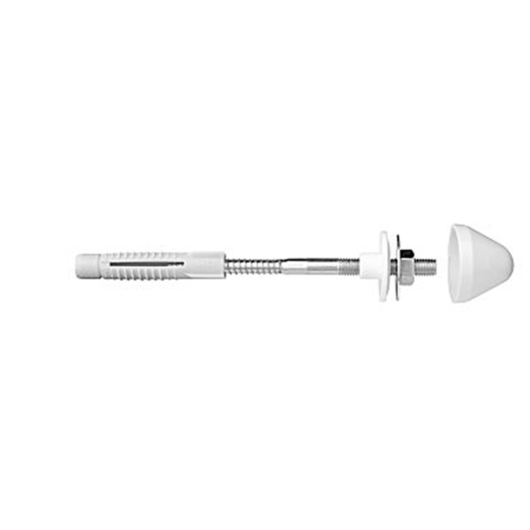Celo 1069798 - sets d'installation pour urinoir ub 10x140 blanc | 5 pièces