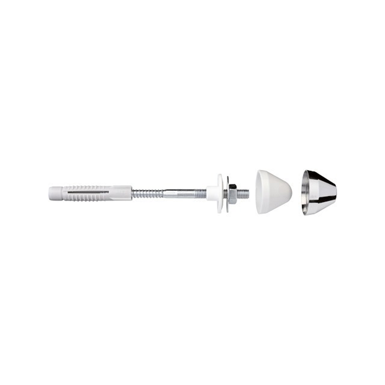 Celo 1069799 - sets d'installation pour urinoir sets ub 10x140 chrome | 5 pièces