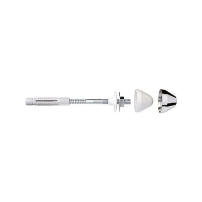 Celo 1069799 - sets d'installation pour urinoir sets ub 10x140 chrome | 5 pièces