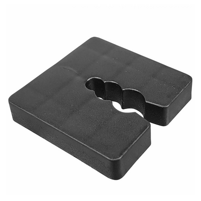 Celo 1069775 - plaque d'écartement dp 10 mm 50 pièces noir | 1 pièce