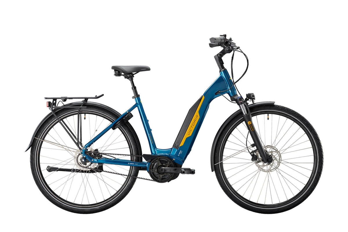 Vélo de trekking électrique Victoria etrekking 7.8 mod. 22 victoires en vélo électrique. e-pull. 7.8 28 56 vague 5sp essence
