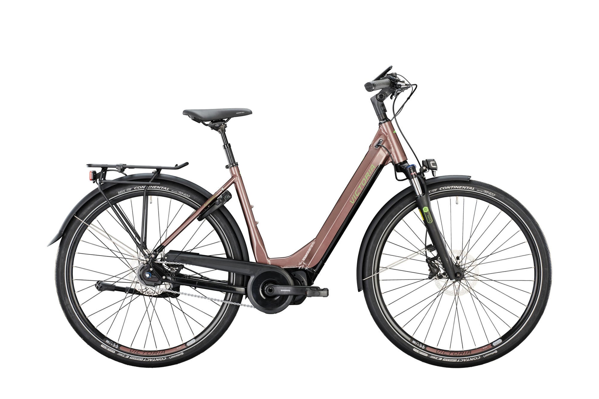Vélo de trekking électrique Victoria etouring 11.7 mod. 22 tour ebike vict.e. 11,7 28 50 vague 5sp orange