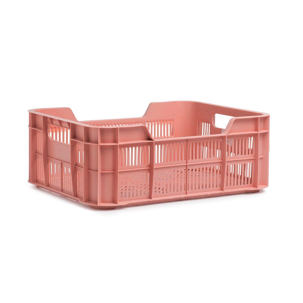 Caisse à vélo à l'épreuve urbaine Helsinki Plastic 11L 40x30x15 cm Rose chaud